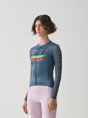 MAAP Evade X Pro Air Women's Longsleeve Jersey 3.0 Uniform Blue