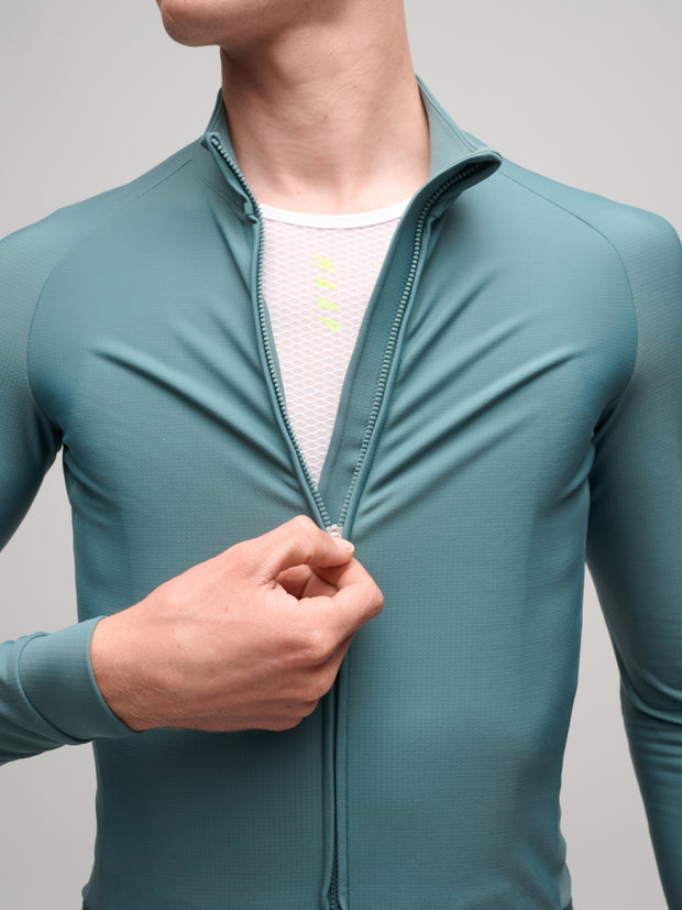 MAAP Aeon Men's Winter Thermal Longsleeve Jersey Atlantic