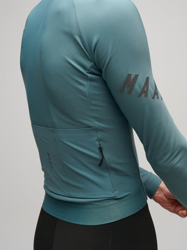 MAAP Aeon Men's Winter Thermal Longsleeve Jersey Atlantic