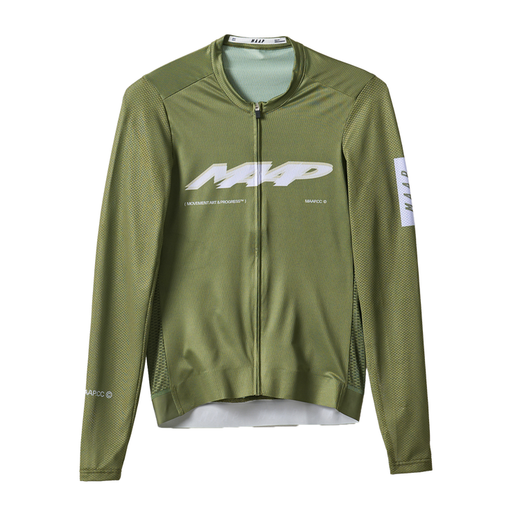 MAAP Evade Blaze Men's Pro Air Longsleeve Jersey 3.0 Jungle Green