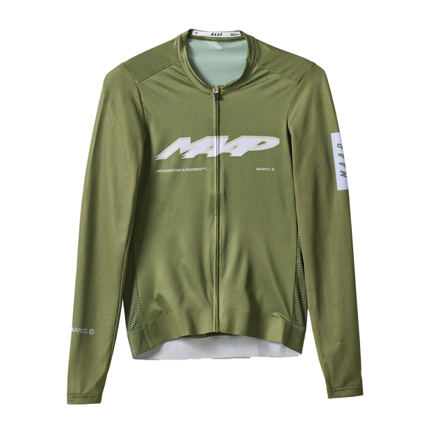 MAAP Evade Blaze Men's Pro Air Longsleeve Jersey 3.0 Gargoyle