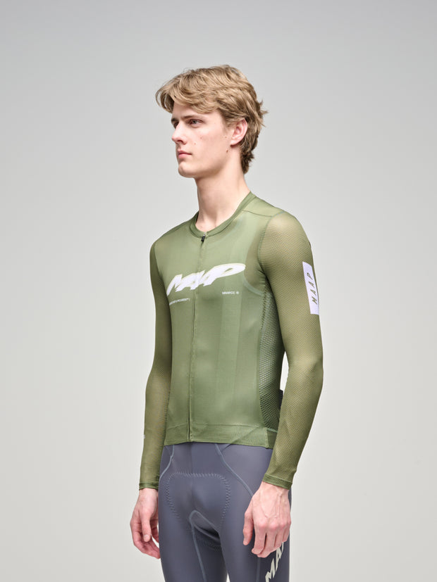 MAAP Evade Blaze Men's Pro Air Longsleeve Jersey 3.0 Gargoyle