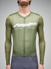 MAAP Evade Blaze Men's Pro Air Longsleeve Jersey 3.0 Gargoyle