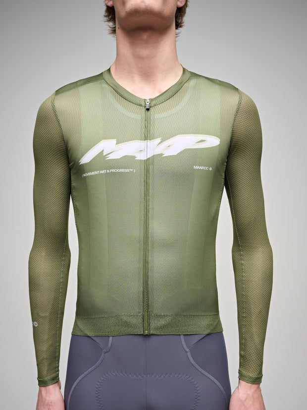 MAAP Evade Blaze Men's Pro Air Longsleeve Jersey 3.0 Gargoyle