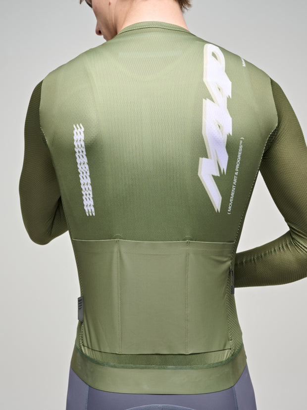MAAP Evade Blaze Men's Pro Air Longsleeve Jersey 3.0 Gargoyle
