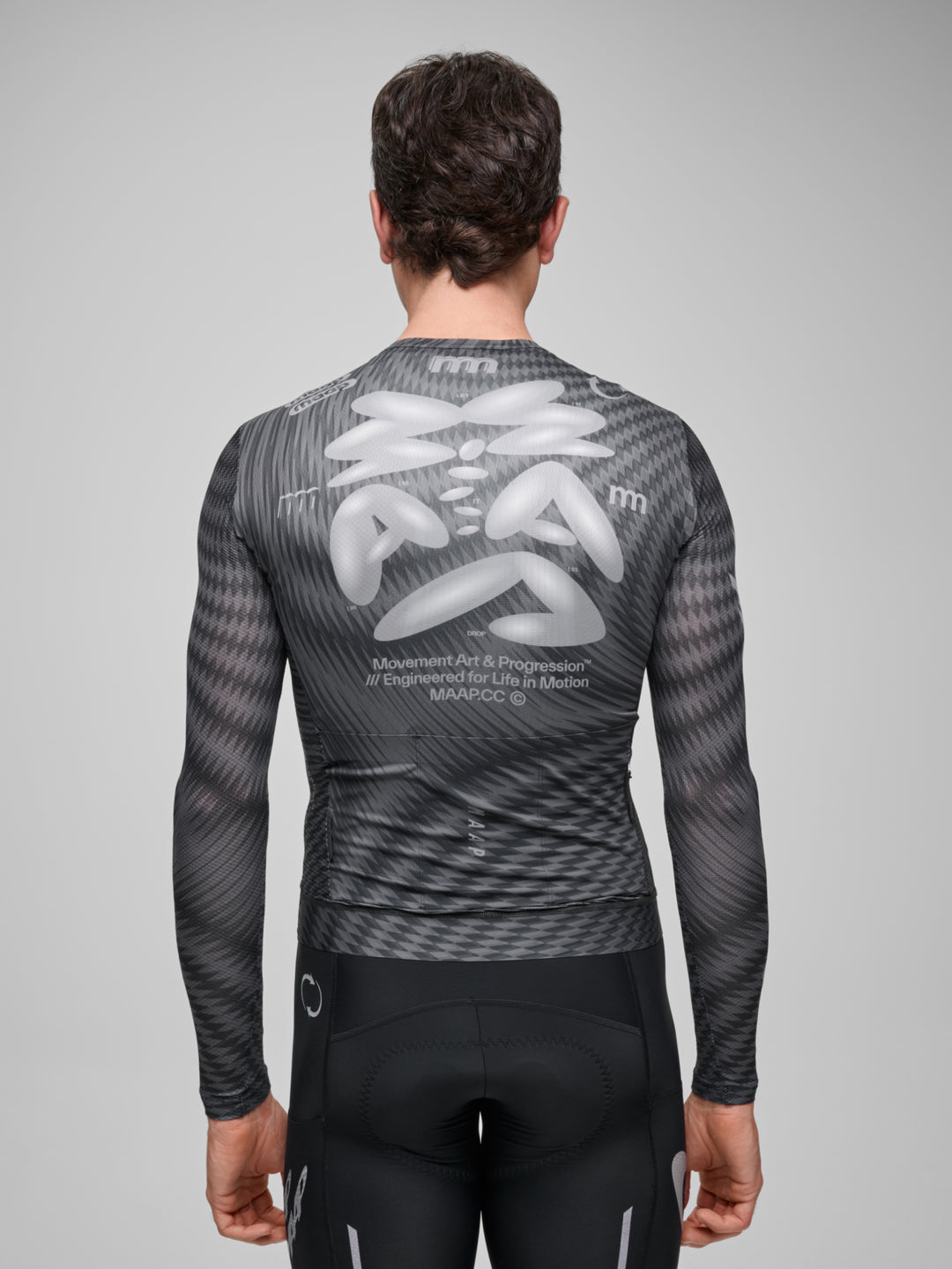 MAAP Spectrum Men's Pro Air Longsleeve Jersey 3.0 Carbon Black