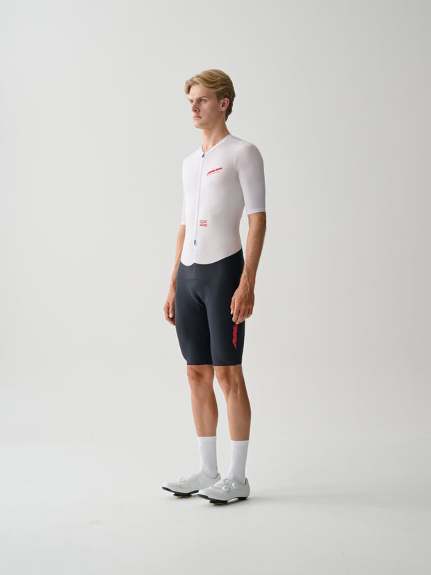 MAAP Eclipse Pro Men's Racesuit White/Infrared