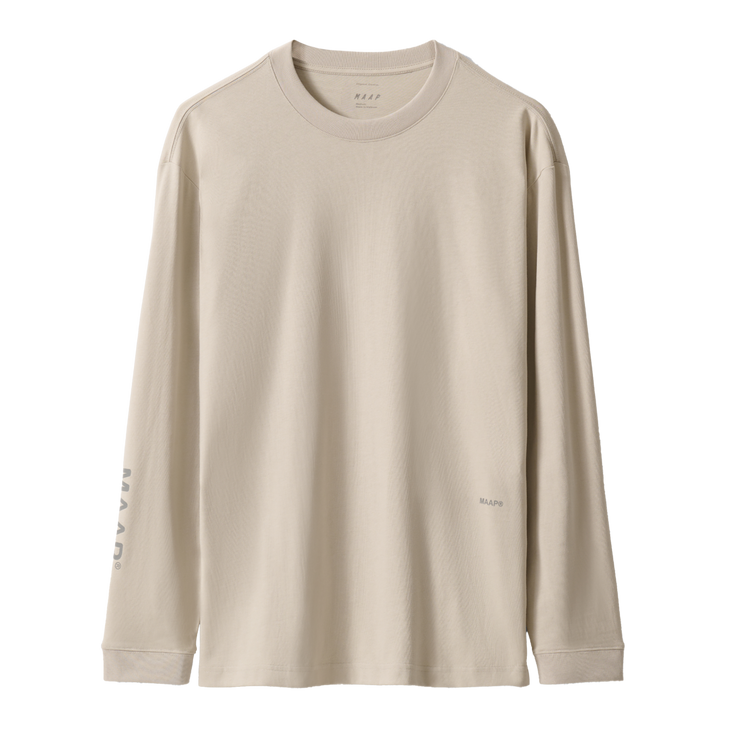MAAP Essentials Long Sleeve Tee Fog