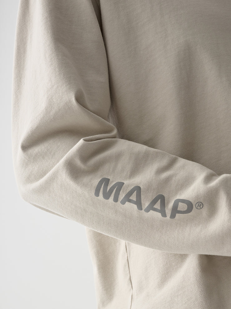 MAAP Essentials Long Sleeve Tee Fog