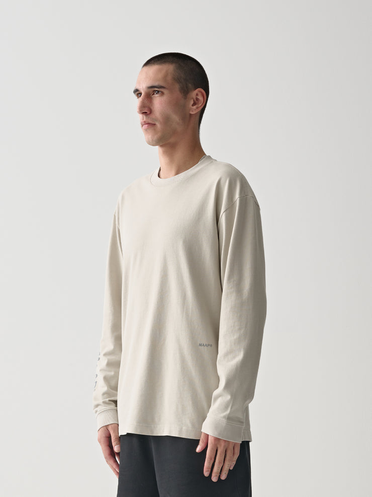 MAAP Essentials Long Sleeve Tee Fog