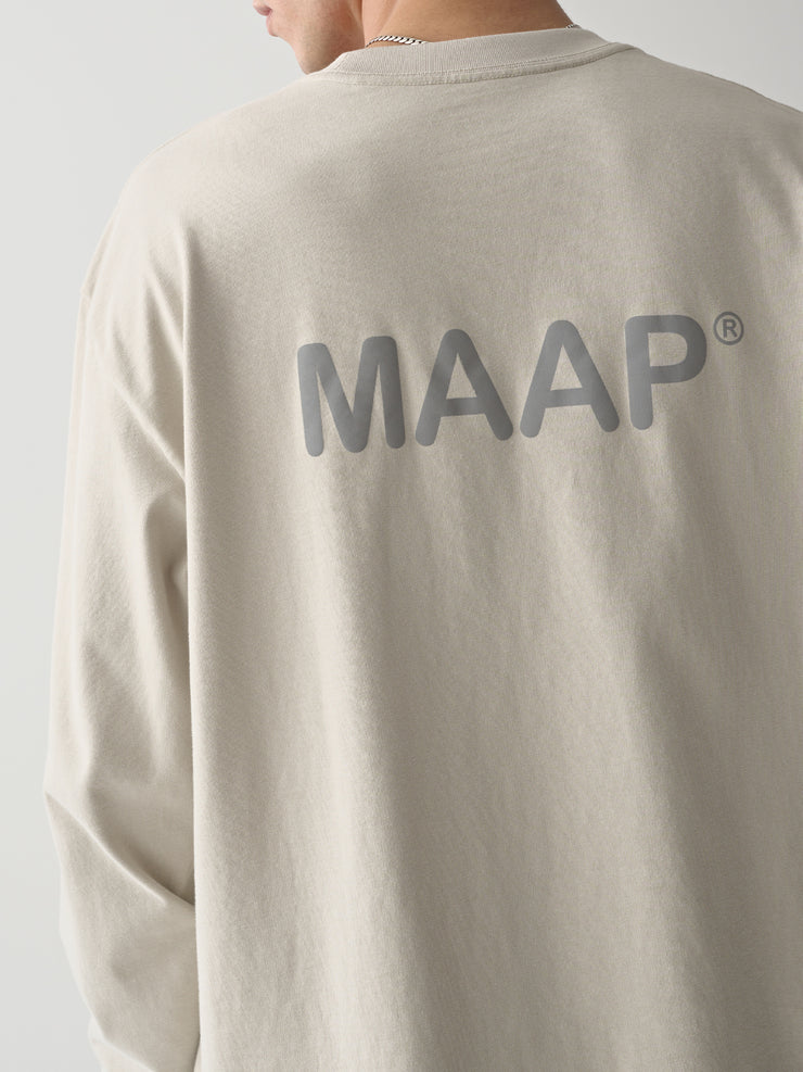 MAAP Essentials Long Sleeve Tee Fog
