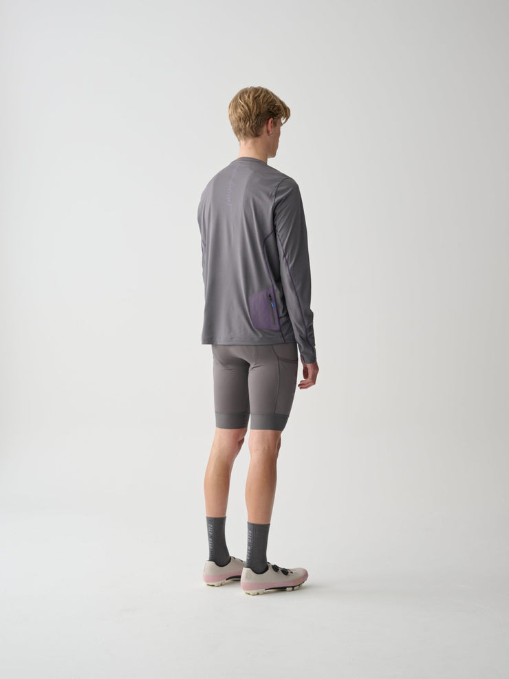 MAAP Alt_Road Men's Longsleeve Tech Tee Monolith - Maats Cycling Culture