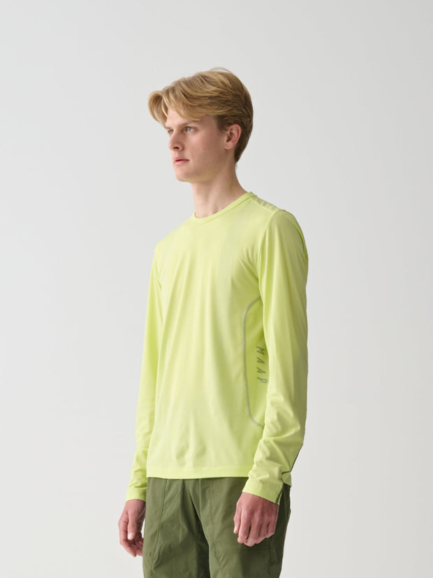 MAAP Alt_Road Men's Longsleeve Tech Tee Shadow Lime