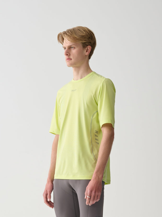 MAAP Alt_Road Men's Shortsleeve Tech Tee Shadow Lime