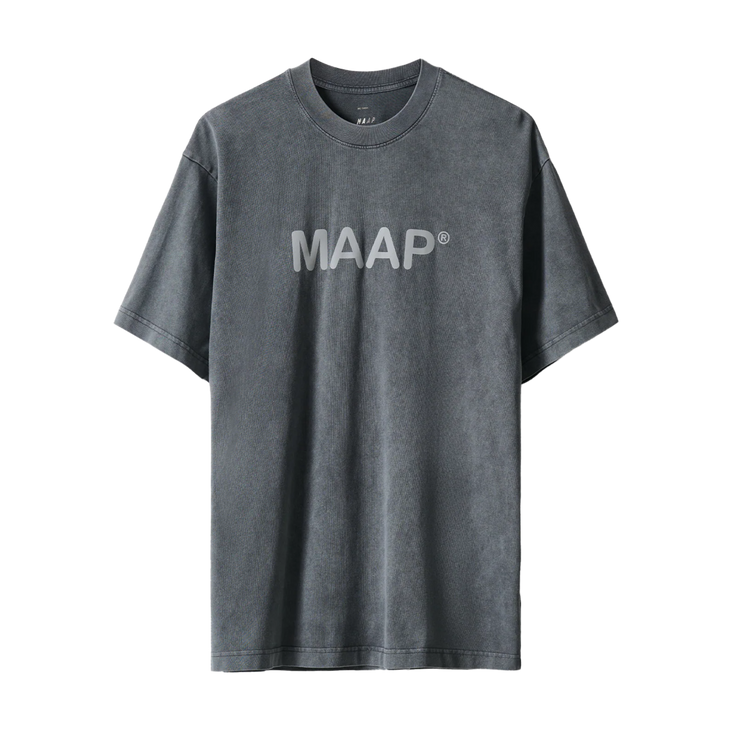 MAAP Essentials Text Tee Acid Black