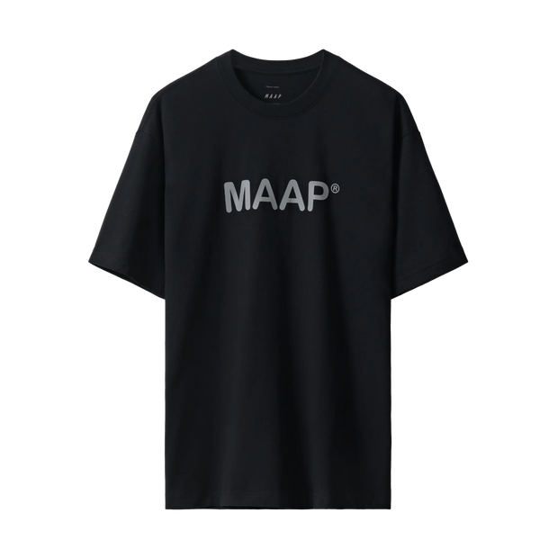 MAAP Essentials Text Tee Black