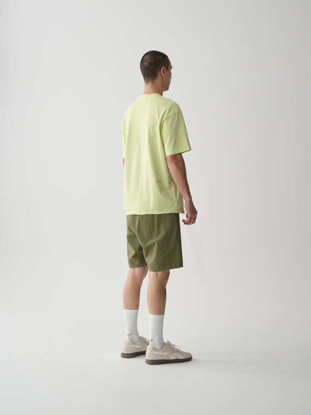 MAAP Essentials Text Tee Shadow Lime