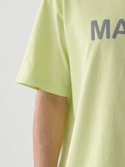 MAAP Essentials Text Tee Shadow Lime