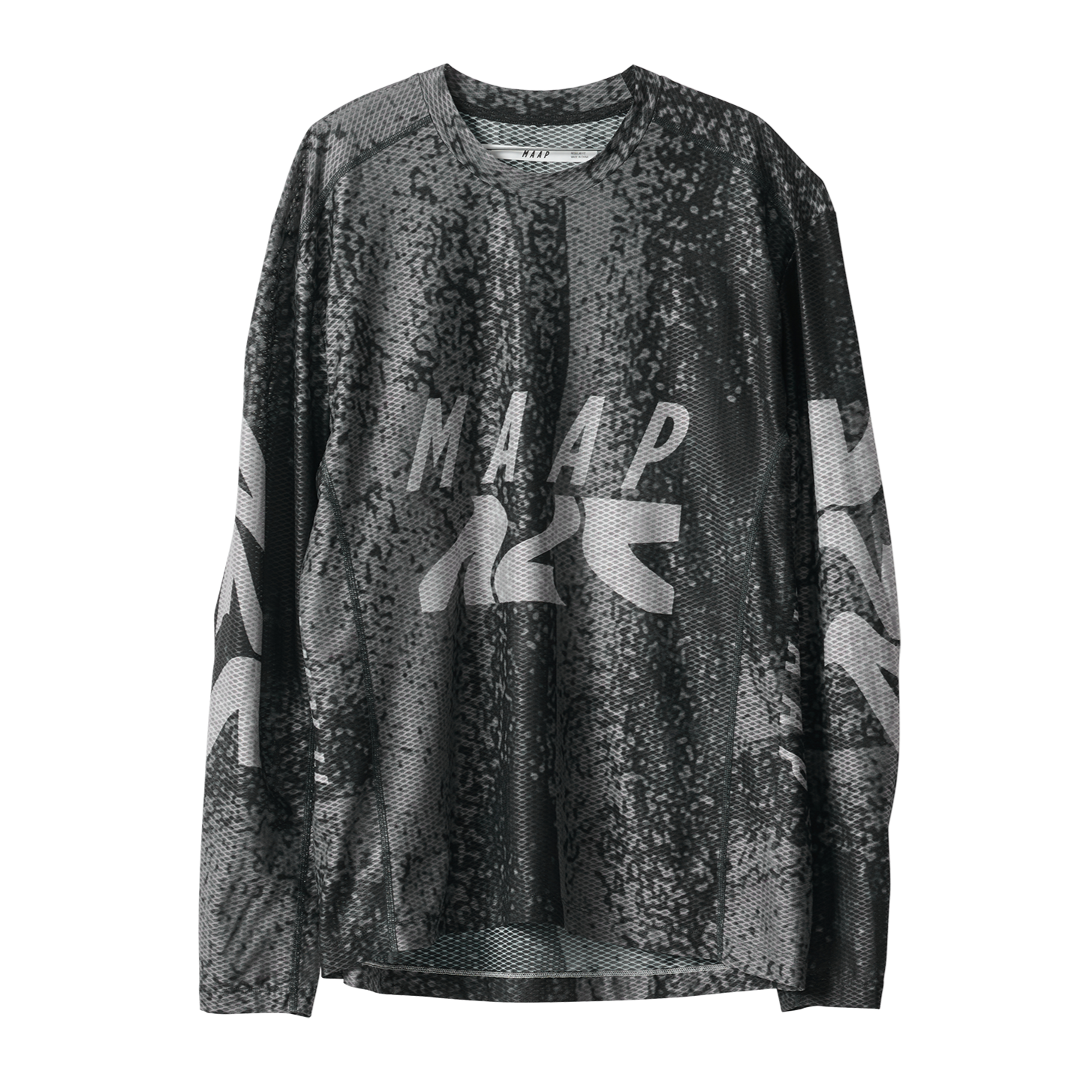 MAAP Alt_Road Men's Mesh Longsleeve Tee Silver/Black | Maats MAAP Alt_Road Men's Mesh Longsleeve Tee Silver/Black | Maats