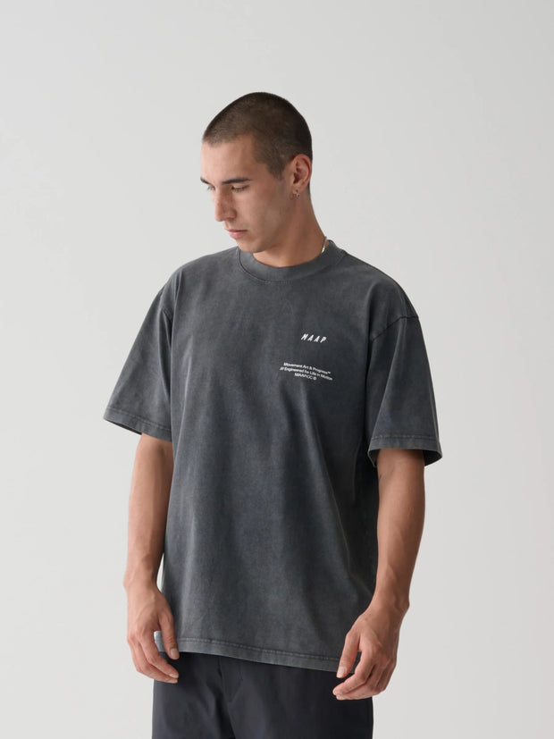 MAAP Essentials Print Tee Acid Black