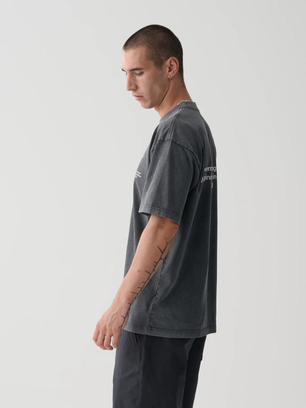 MAAP Essentials Print Tee Acid Black