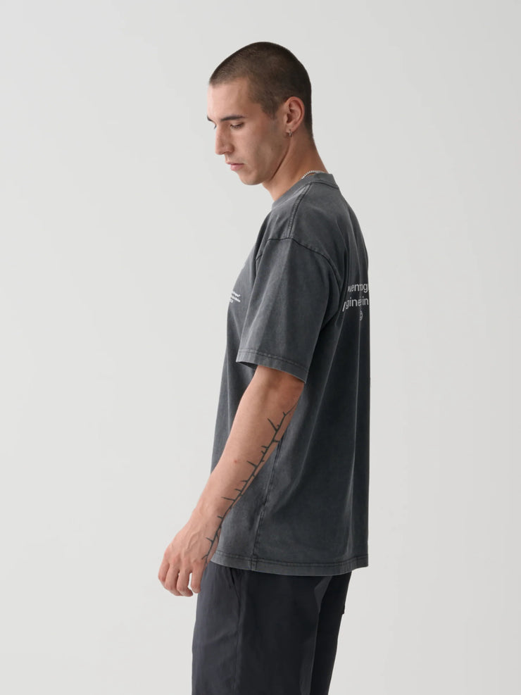 MAAP Essentials Print Tee Acid Black