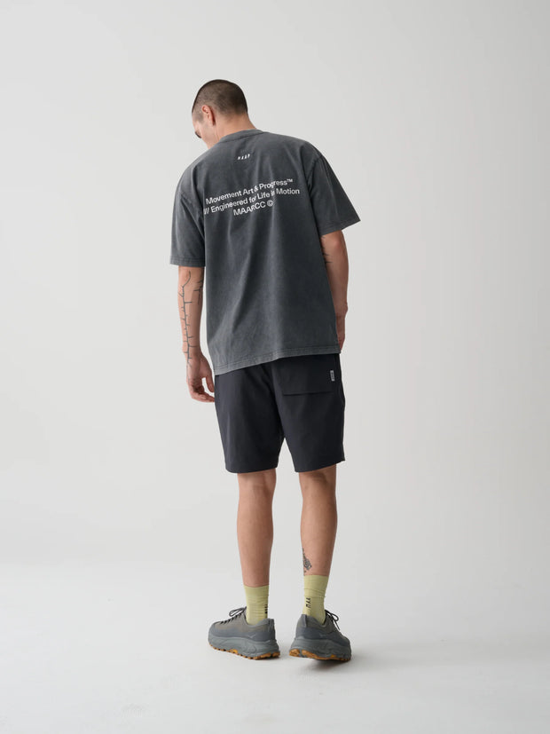 MAAP Essentials Print Tee Acid Black
