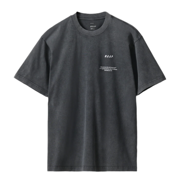 MAAP Essentials Print Tee Acid Black