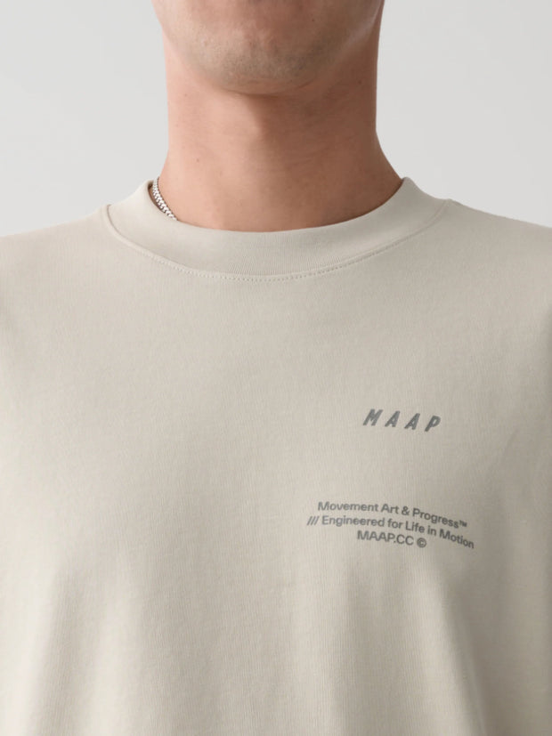 MAAP Essentials Print Tee Fog