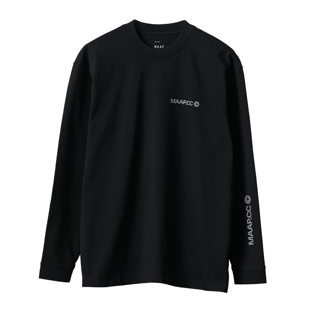 【M】C.E. / AS DARK PLAN LONG SLEEVE T MAAP Essentials CC Long Sleeve Tee Black | Maats.cc – Maats.cc