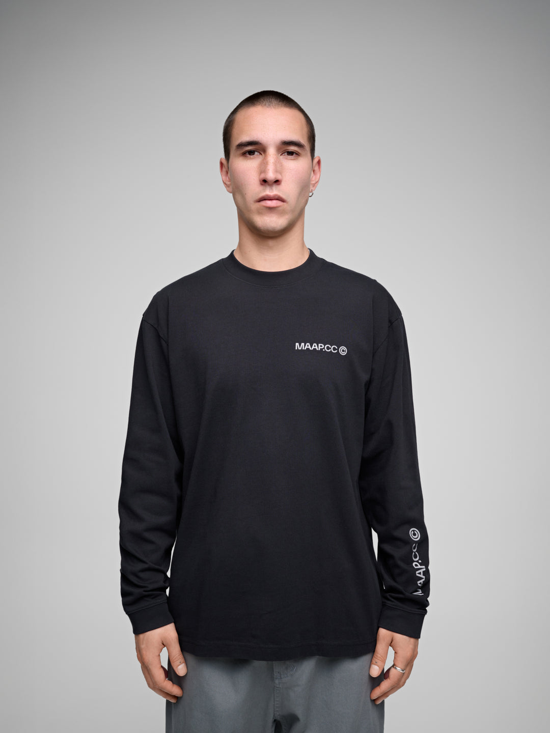 MAAP Essentials CC Long Sleeve Tee Black | Maats.cc – Maats.cc