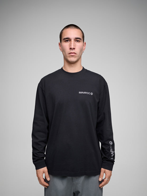 MAAP Essentials CC Long Sleeve Tee Black