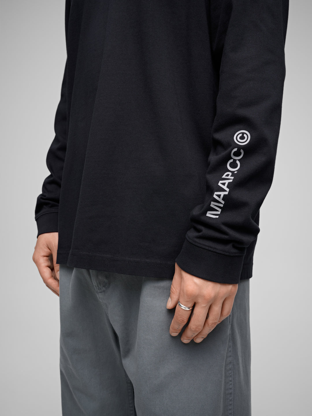 MAAP Essentials CC Long Sleeve Tee Black | Maats.cc – Maats.cc