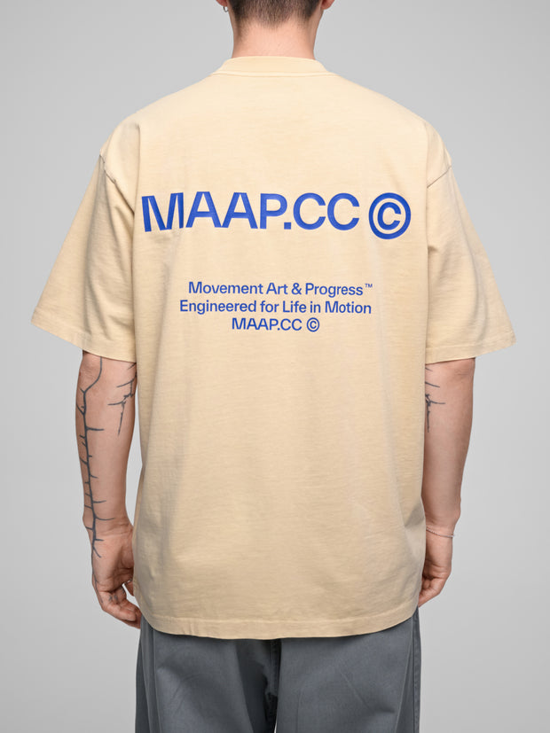 MAAP Essentials CC Tee Pearl