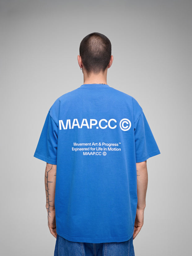 MAAP Essentials CC Tee Sonic Blue