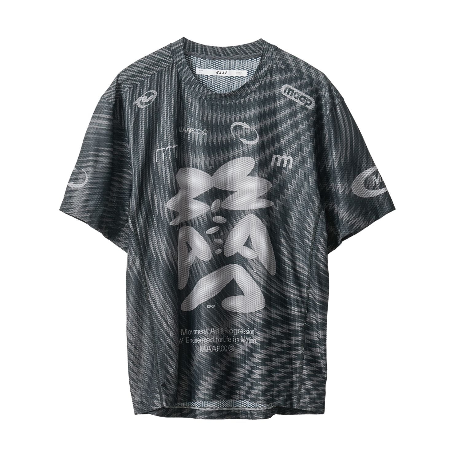 MAAP Spectrum Air Mesh Tee Carbon Black | Maats.cc – Maats.cc
