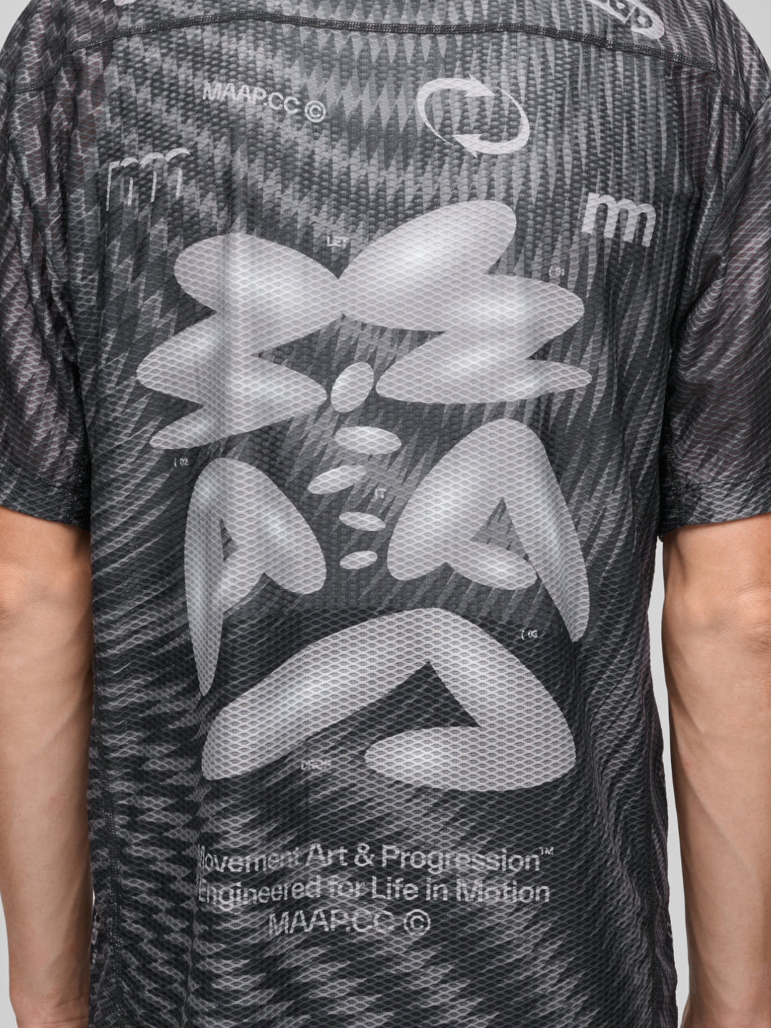 MAAP Spectrum Air Mesh Tee Carbon Black | Maats.cc – Maats.cc