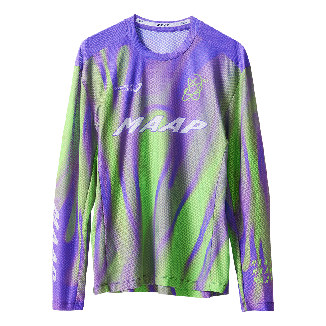 MAAP WorldTour 26 Mesh Longsleeve Tee Blackout Glow | Maats.cc
