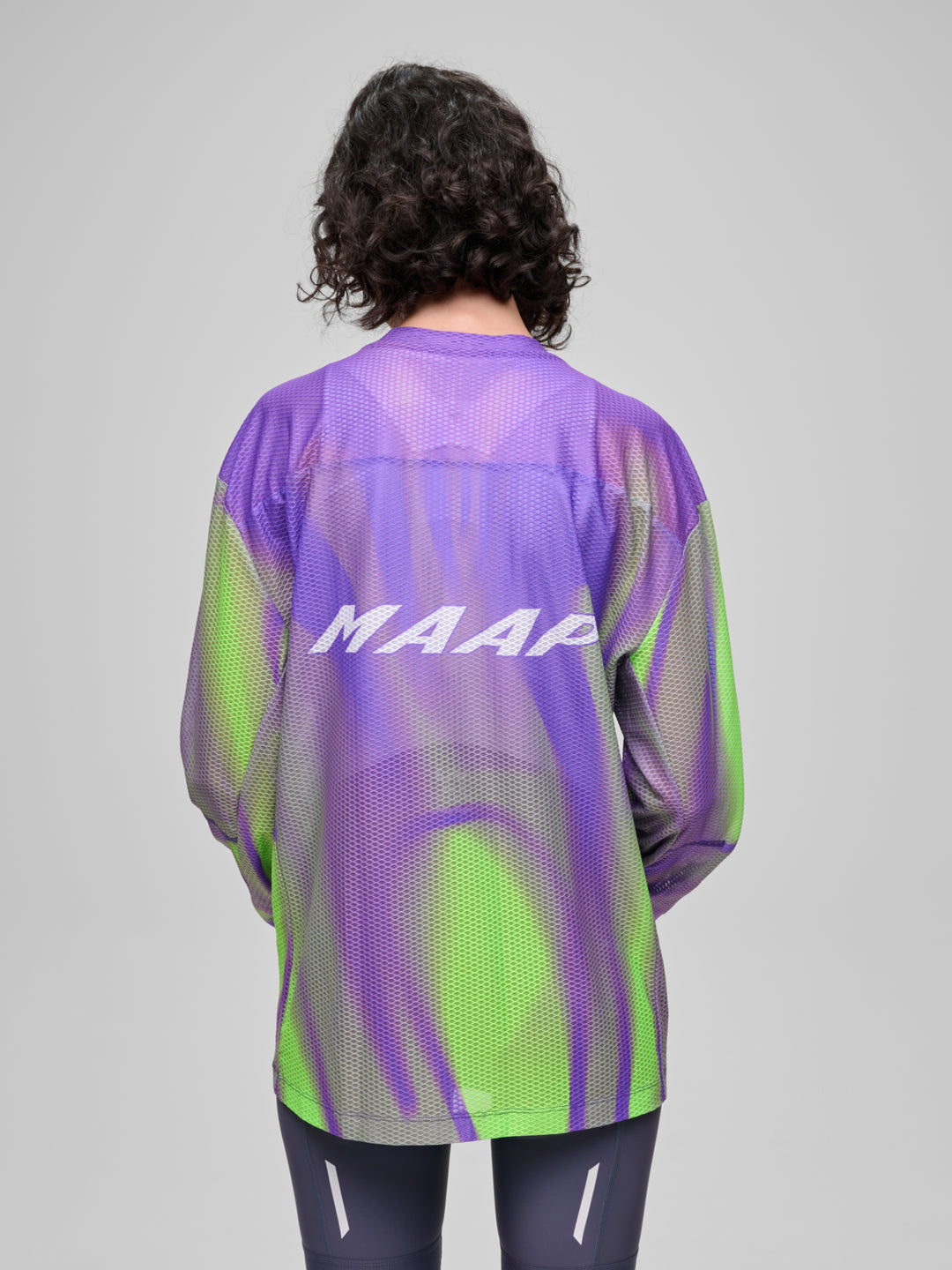 MAAP WorldTour 26 Mesh Longsleeve Tee Blackout Glow | Maats.cc