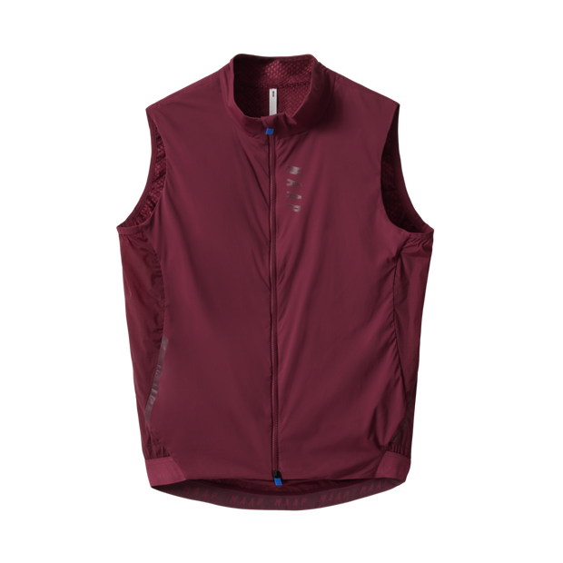 MAAP Flow Men's Insulated Vest Dark Plum - Maats Cycling Culture