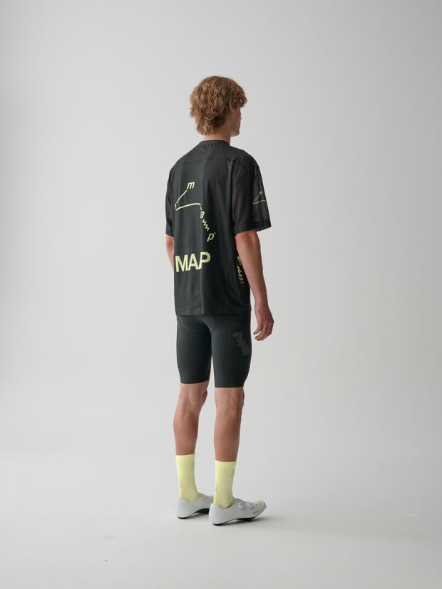 MAAP Aerate Men's Mesh Tee Black