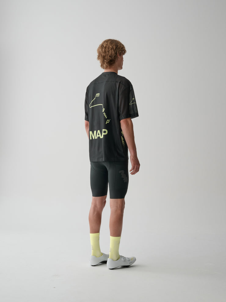 MAAP Aerate Men's Mesh Tee Black