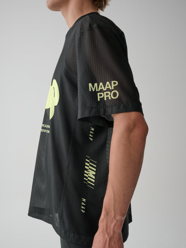 MAAP Aerate Men's Mesh Tee Black