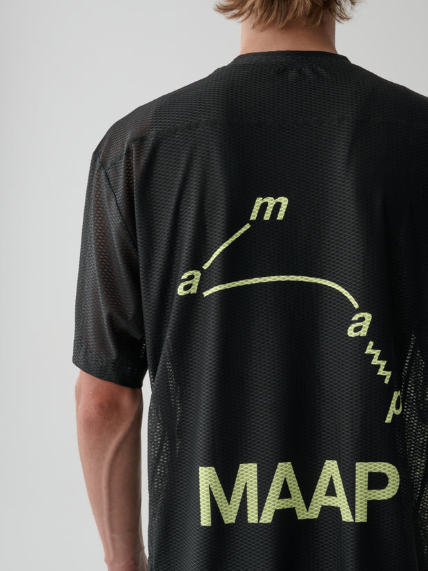 MAAP Aerate Men's Mesh Tee Black