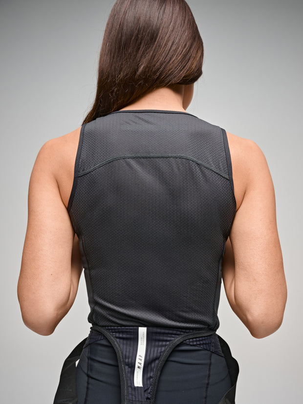 MAAP Women's Team Mesh Base Layer Black