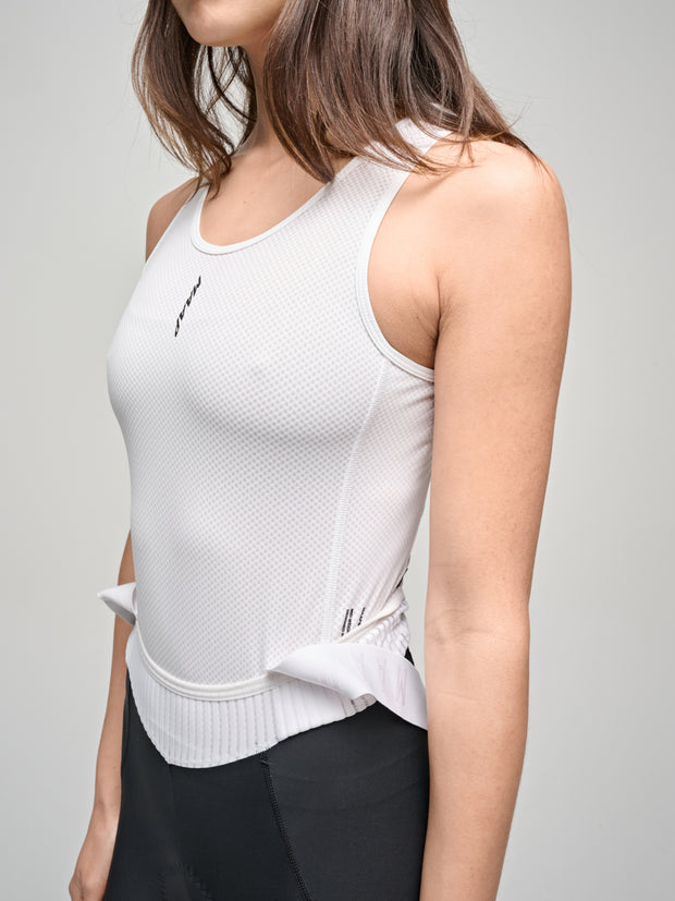 MAAP Women's Team Mesh Base Layer White