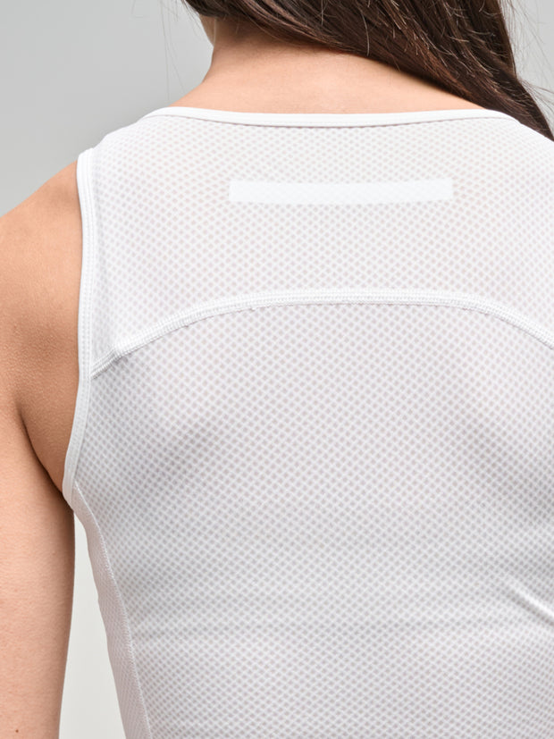 MAAP Women's Team Mesh Base Layer White