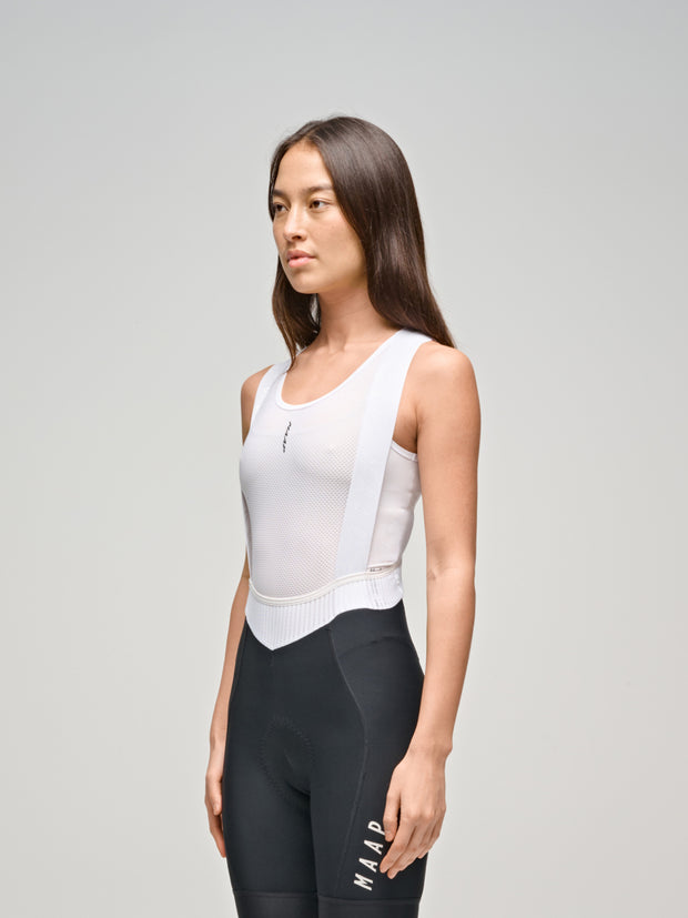 MAAP Women's Team Mid Weight Base Layer White