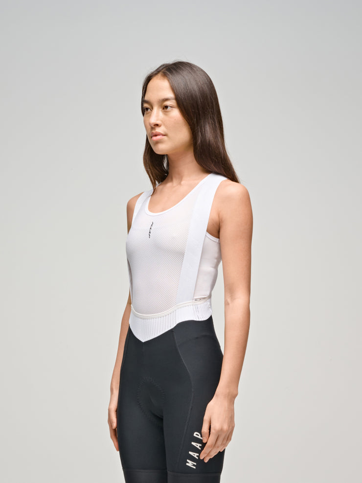 MAAP Women's Team Mid Weight Base Layer White