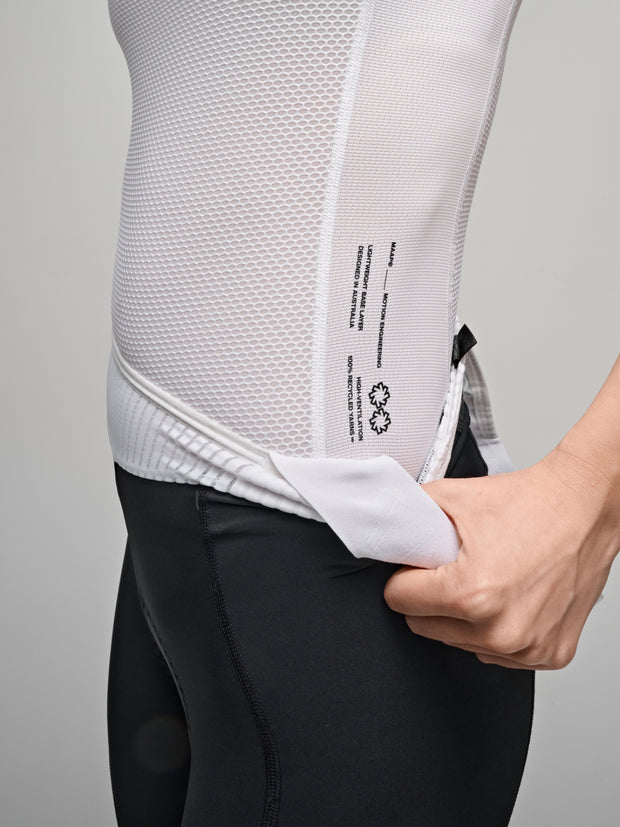 MAAP Women's Team Mid Weight Base Layer White